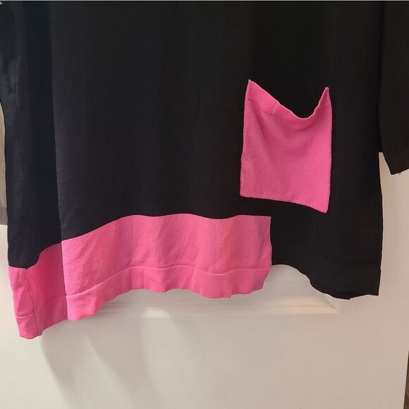 Terra SJ Apparel Colorblock Knit Blouse - Picture 2 of 7